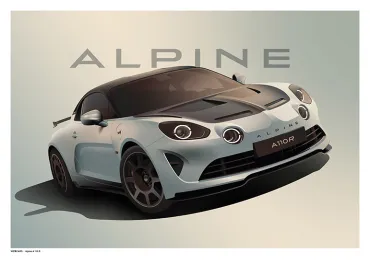 Alpine A110 R Blanc