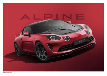 Alpine A110 R Rouge