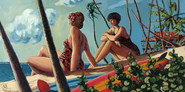 Les filles en vacances
